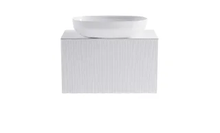 Тумба с раковиной Astra-Form М-40 4631177713538 70 см белый матовый